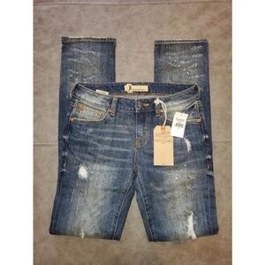 Rock Revival Mid Rise Distressed Jeans – NWT